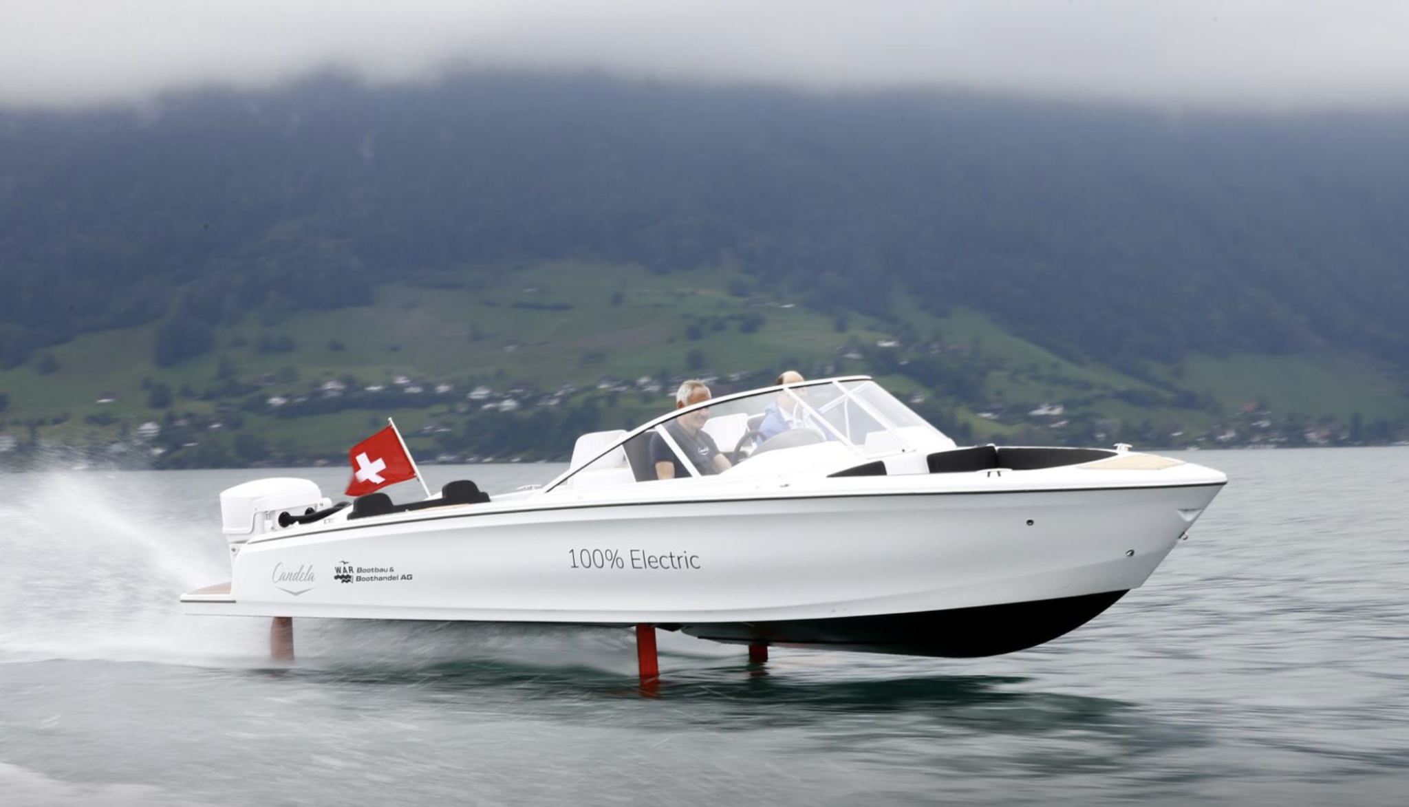 First electric, foiling boat aces world’s strictest safety and noise