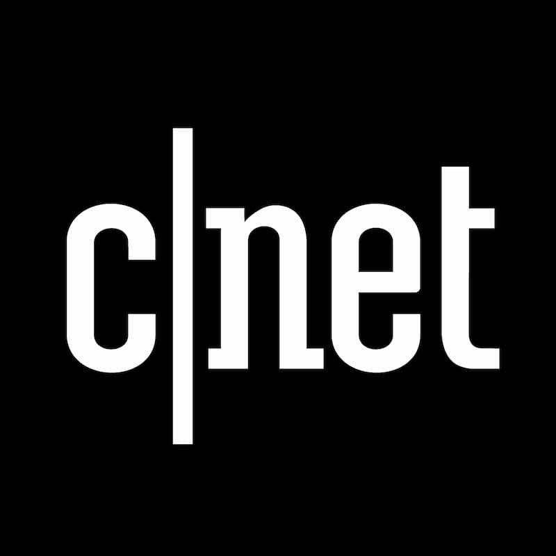 cnet logo black and white