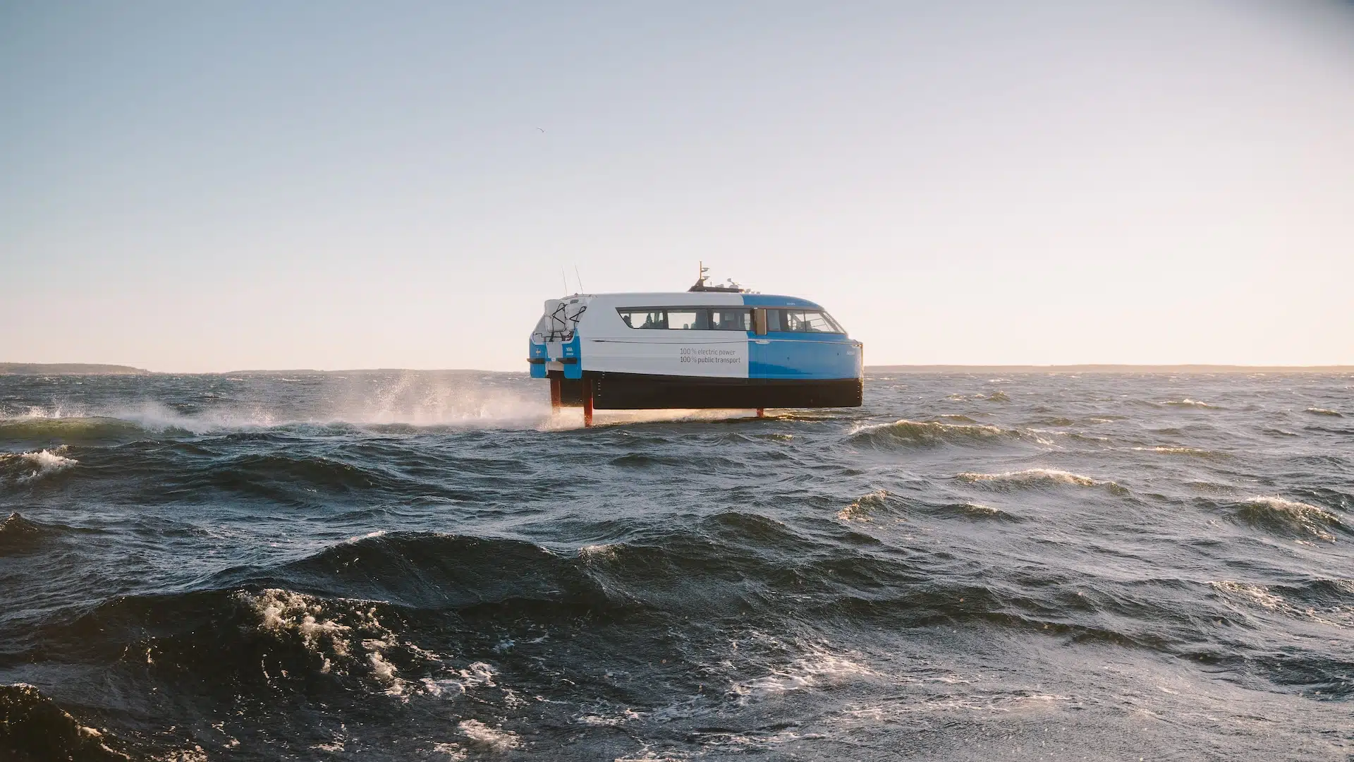 Hydrofoil Boats in Rough Water - Candela