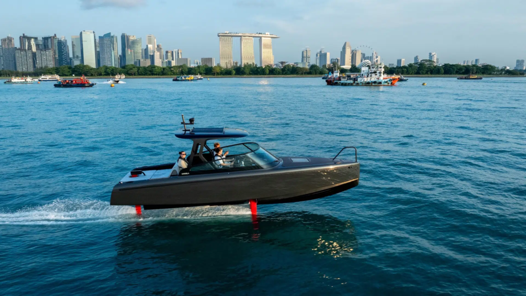Candela C 8 Electric Hydrofoil Boat in Auckland