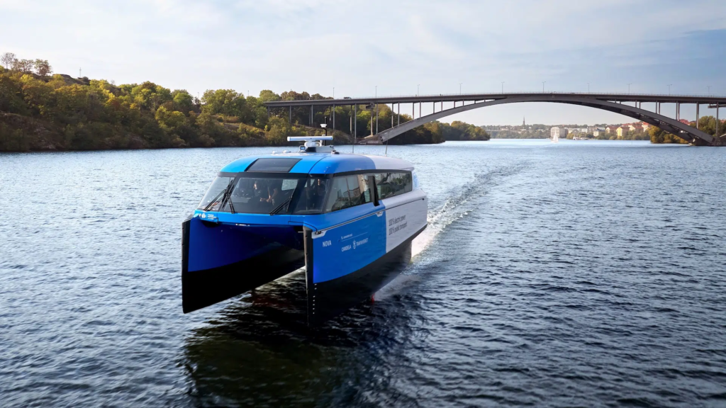 Candela P 12 flying electric ferry to serve as commuter vessel in Gothenburg