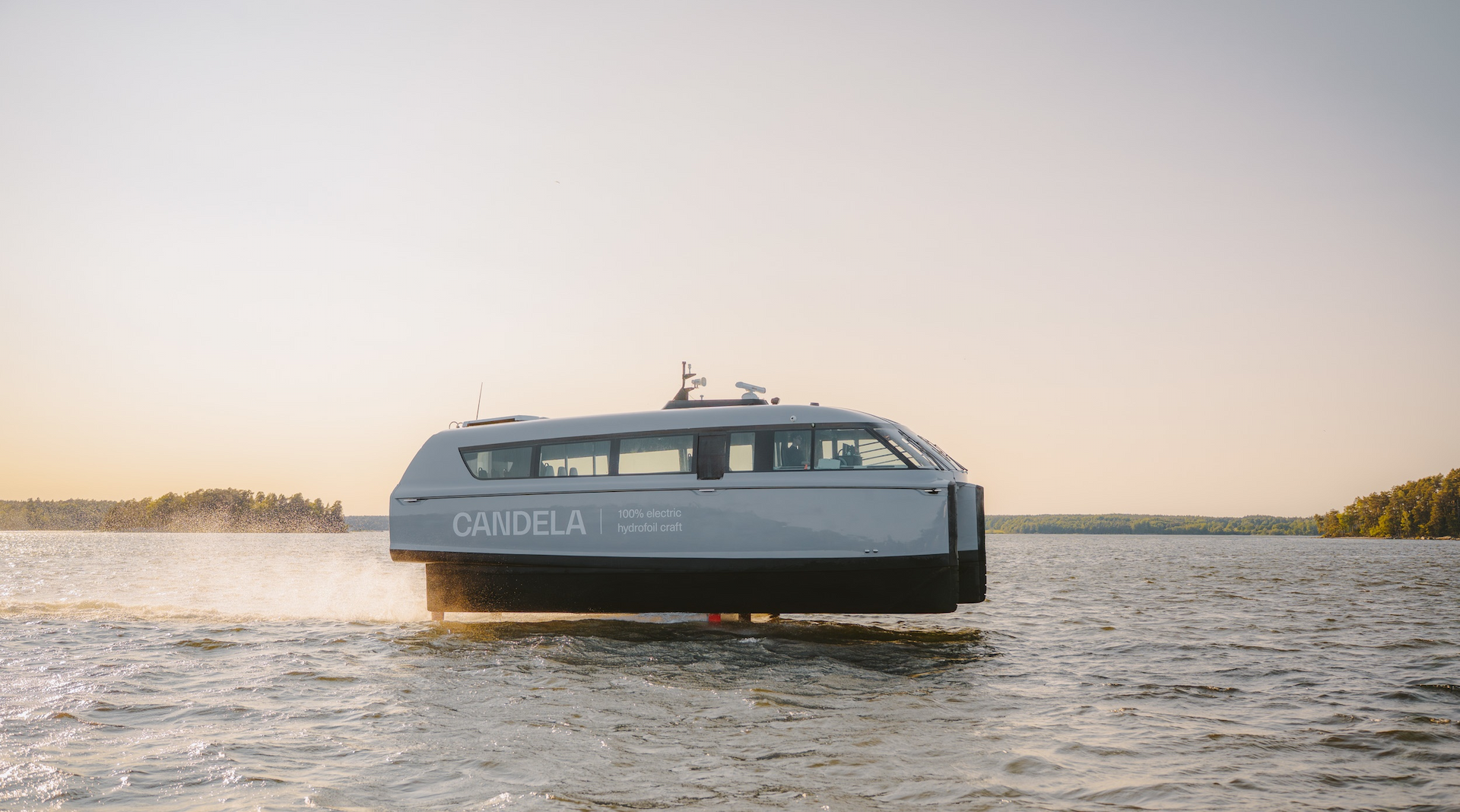 Candela P-12 Business electric hydrofoil ferry