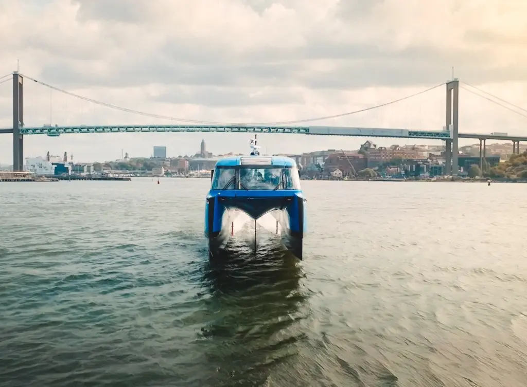 Stockholms electric flying ferry successful on all parameters