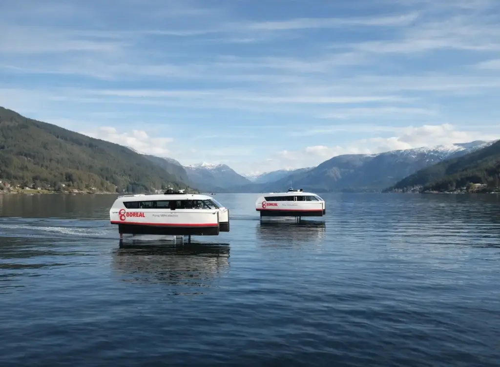P 12 ferries on a Norwegian fjord (1)